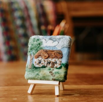 Ckc Crafty Cottages Needle Felting Bundle, 5 of 9