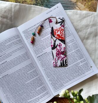 Floral Linen Bookmark, 7 of 11
