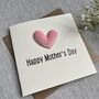 Velvet Heart Happy Mother's Day Card, thumbnail 3 of 3