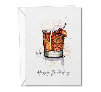 Old Fashioned Happy Birthday Card, 2 of 2