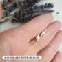 18ct Gold Vermeil Lightning Bolt Ear Stud Earrings, thumbnail 7 of 8