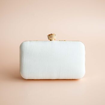 Ara Ivory Embroidered Clutch, 2 of 5