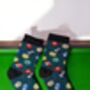 Pool Ball Socks – With Handcrafted Box, thumbnail 2 of 8