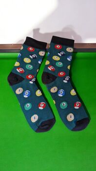 Pool Ball Socks – With Handcrafted Box, 2 of 8