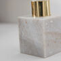 Contemporary Ivory Marble Candlestick, thumbnail 2 of 3
