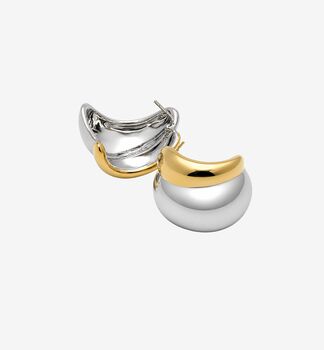 Nami Mixed Metals Oversized Stud Earrings, 3 of 5