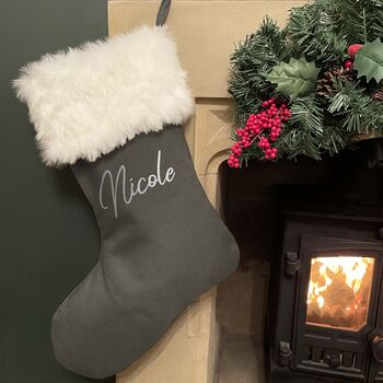 Christmas Stockings And Sacks Personalise With Name, 2 of 11