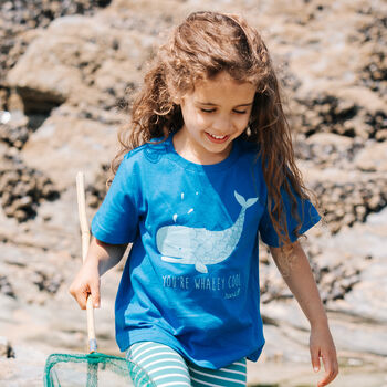 Childrens 'You're Whaley Cool' Organic Tshirt, 5 of 7