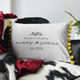 Personalised Names With Heart Velvet Cushion, thumbnail 7 of 10