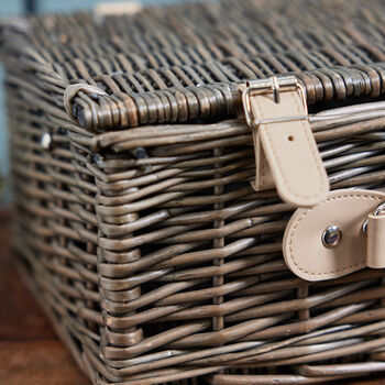 Personalised Traditional Two Person Picnic Hamper, 6 of 7