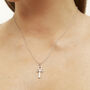 Sterling Silver Egyptian Ankh Necklace, thumbnail 3 of 12