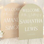 Manhattan Welcome To Our Wedding Acrylic 3D Sign, thumbnail 3 of 7