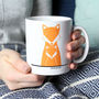 Fox Mummy /Daddy And Me Father's Day Personalised Mug, thumbnail 2 of 3
