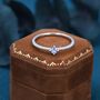 Sterling Silver June Birthstone Alexandrite Cz Ring, thumbnail 1 of 12
