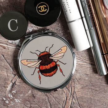 Bumble Bee Compact Mirror And Lens Cloth Set, 5 of 9