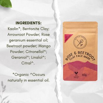 Natural Vegan Clay Face Masks, 4 of 12