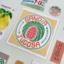Fantasy Fruit Labels Mini Print Set, thumbnail 5 of 9