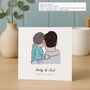 Personalised First Father's Day Keepsake Card, thumbnail 2 of 6
