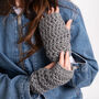 Hat And Gloves Easy Crochet Kit, thumbnail 2 of 10