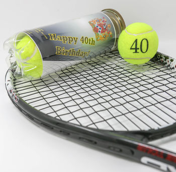 Birthday Tennis Balls, 3 of 10