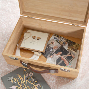 Personalised Couples Memory Box, 4 of 9