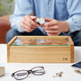 Personalised Watch Box For Six Or Ten Watches, thumbnail 6 of 10