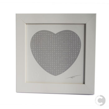 Personalised Heart Shaped Word Search For Dad, 2 of 6