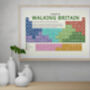 Walking Britain Periodic Table Art Print, thumbnail 5 of 10