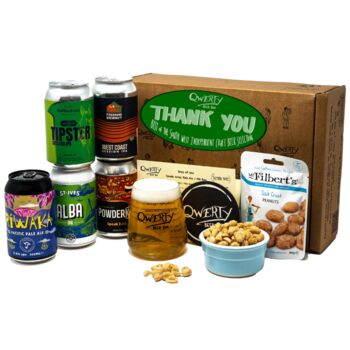 Personalised Craft Beer Thank You Hamper, 5 of 9