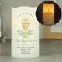 Personalised First Holy Communion LED Candle, thumbnail 3 of 4