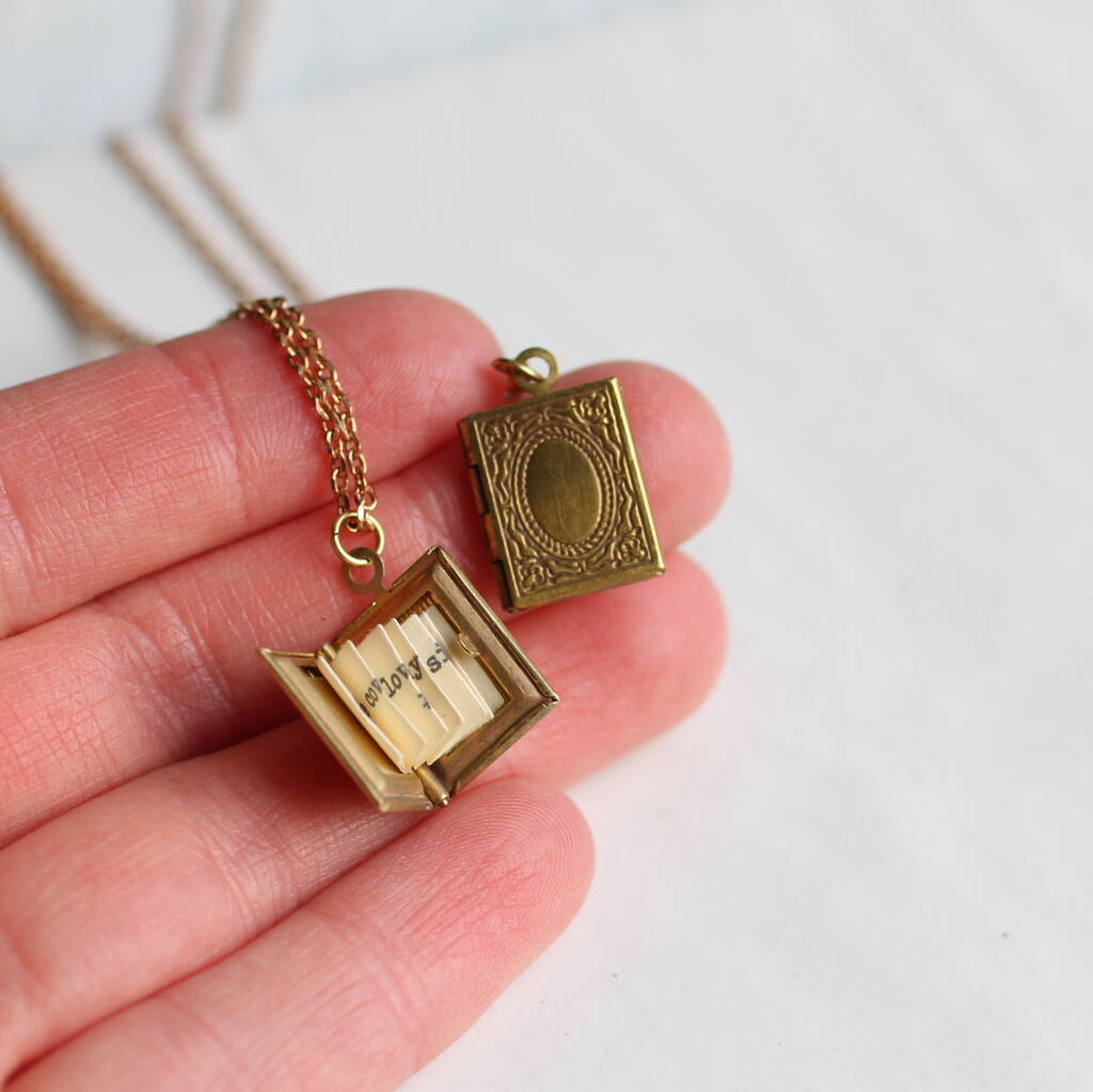 book locket by silk purse, sow's ear