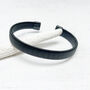 Vertical Stripes Stainless Steel Open Bracelet Mens Gift, thumbnail 2 of 7