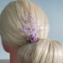 Lilac Flower Hair Pin, thumbnail 1 of 4