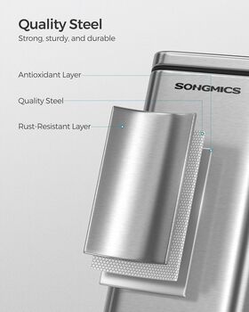 Slim Pedal Bathroom Bin With Soft Close Lid, 6 of 7