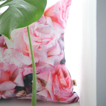 Emmetts Garden Rose Cushion Cover, 3 of 7