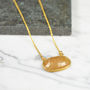 Talitha Honey Sapphire Necklace, thumbnail 1 of 4