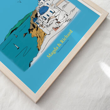 Personalised Love To Travel Destination Print, Unframed, 5 of 9