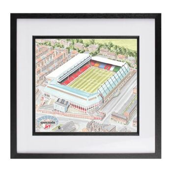 Liverpool Fc Anfield 1980's Stadium Art Print, 3 of 3