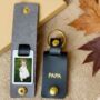 Personalised Papa Photo Keyring Gift, thumbnail 1 of 6