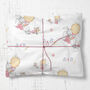 Baby Girls Pink Wrapping Paper, Folded Or Roll, thumbnail 1 of 4