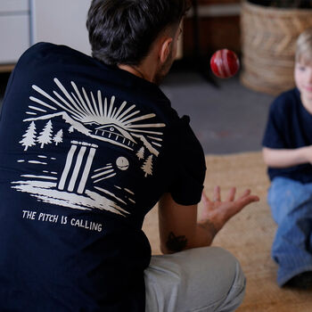 The Cricket Pitch Is Calling T Shirt, 4 of 4