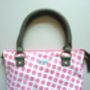 Rosy Cat Canvas Tote, thumbnail 3 of 3