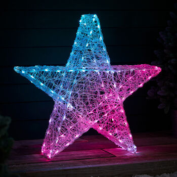 Twinkly Smart LED Outdoor Acrylic Large Christmas Star, 4 of 12
