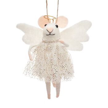 Angel Mouse Hanging Decoration, 2 of 3