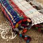 Recycled Cotton Rainbow Rag Rug 60cm X 90cm, thumbnail 7 of 10