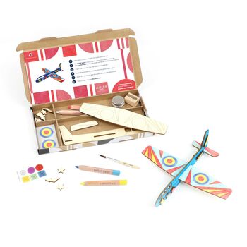 Personalised Make Your Own Glider Craft Activity Box, 3 of 8