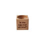 Loft 'Is One Egg Ever Un Oeuf' Oak Egg Cup In Gift Box | Breakfast | Homeware | Kitchenware, thumbnail 2 of 2