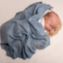 Personalised Merino Cashmere Blend Baby Blanket, thumbnail 5 of 12