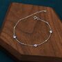 Delicate Moonstone Bracelet, thumbnail 4 of 10