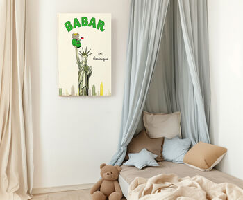 Babar New York Art Nursery Art Print, 3 of 3